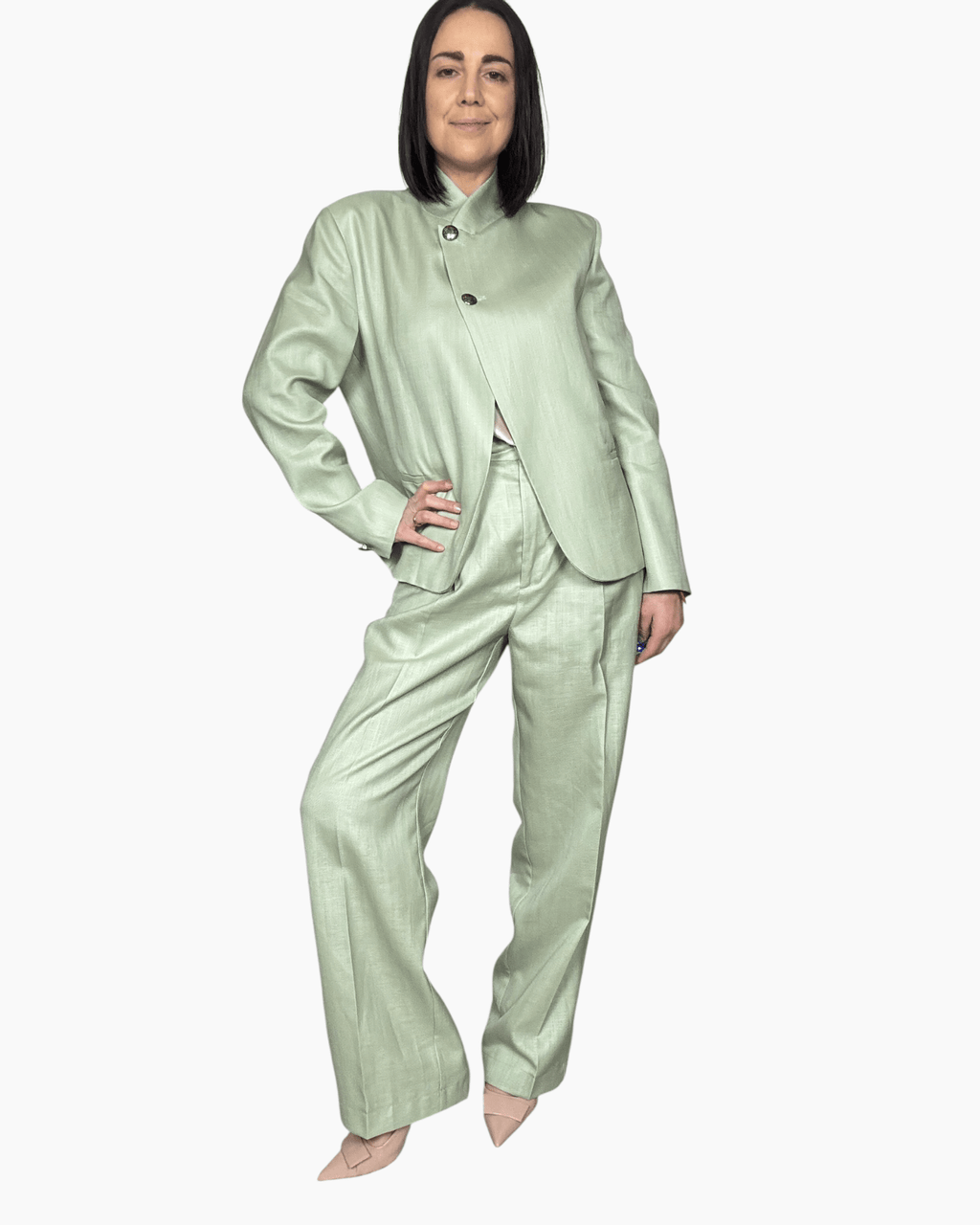 TAILLEUR VERDE ACQUA VICOLO - XE BLU ABBIGLIAMENTO