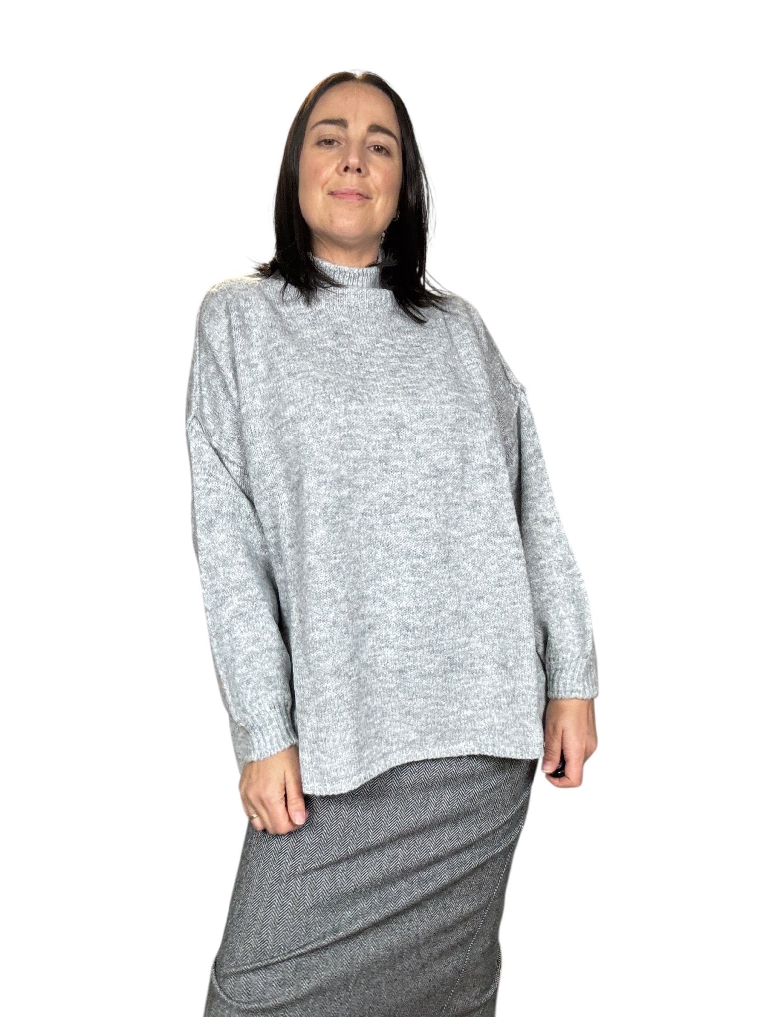 MAGLIA MAXI OVER HAVEONE - XE BLU ABBIGLIAMENTO