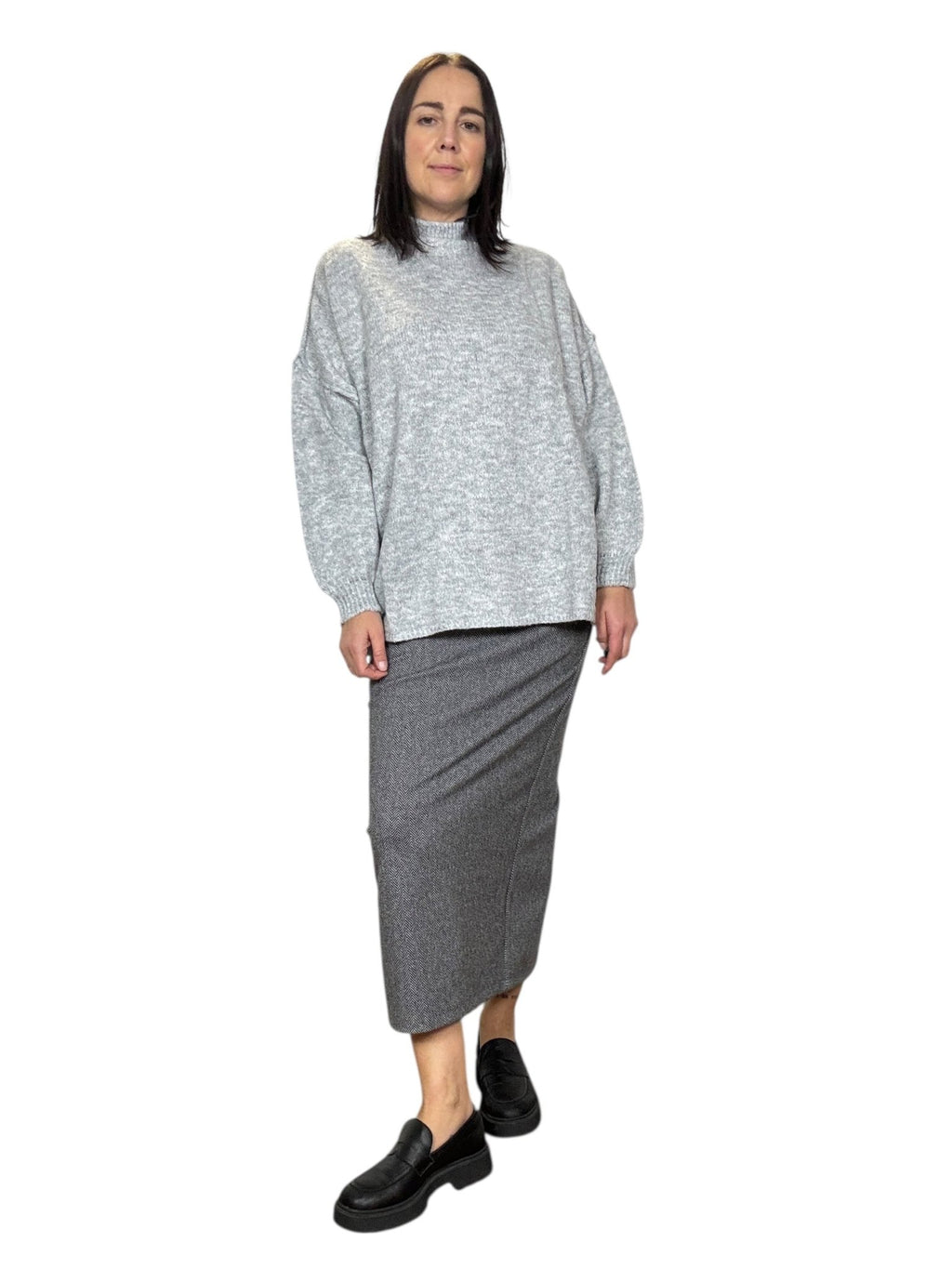 MAGLIA MAXI OVER HAVEONE - XE BLU ABBIGLIAMENTO