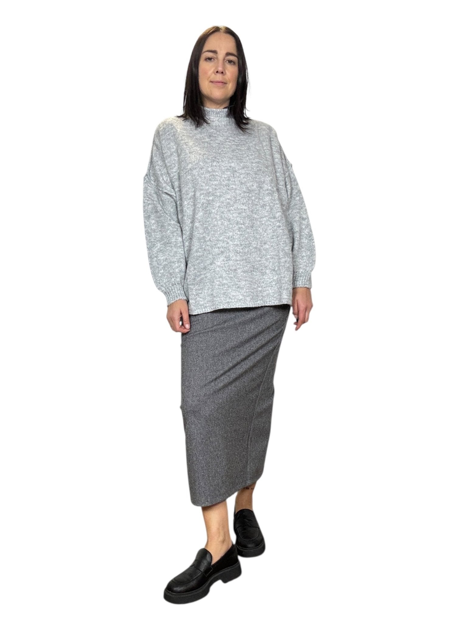 MAGLIA MAXI OVER HAVEONE - XE BLU ABBIGLIAMENTO