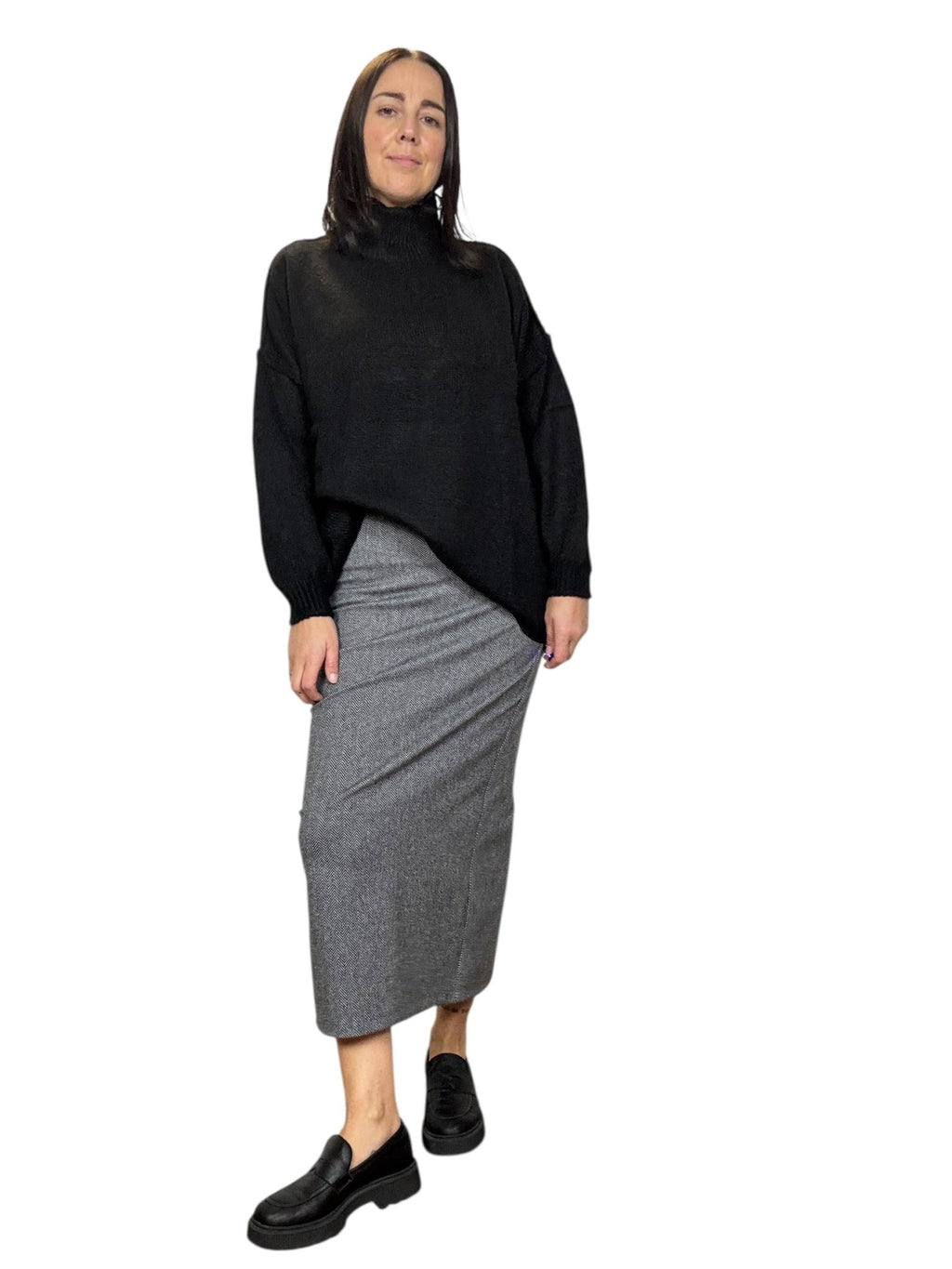 MAGLIA MAXI OVER HAVEONE - XE BLU ABBIGLIAMENTO