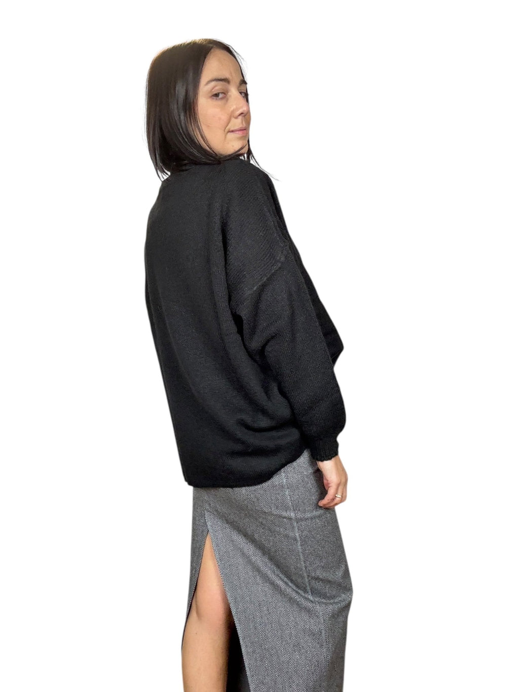 MAGLIA MAXI OVER HAVEONE - XE BLU ABBIGLIAMENTO