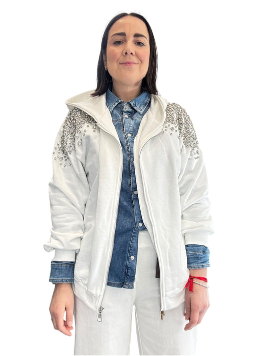 FELPA STRASS SUSY MIX