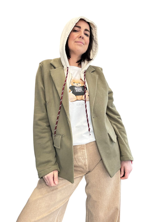 GIACCA DOPPIA IN FELPA SUSY MIX