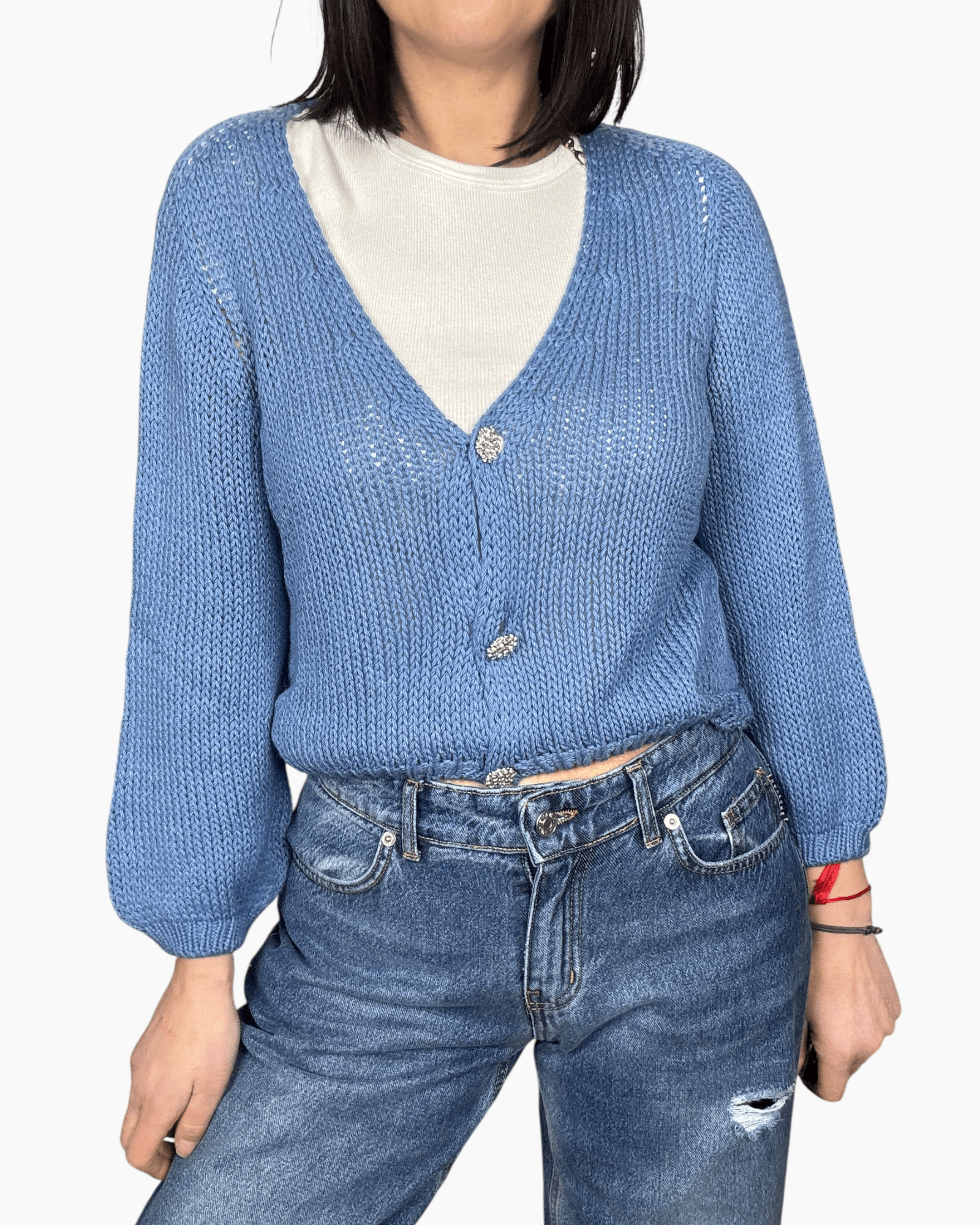 GIACCHINA BOTTONI GIOIELLO VICOLO - XE BLU ABBIGLIAMENTO