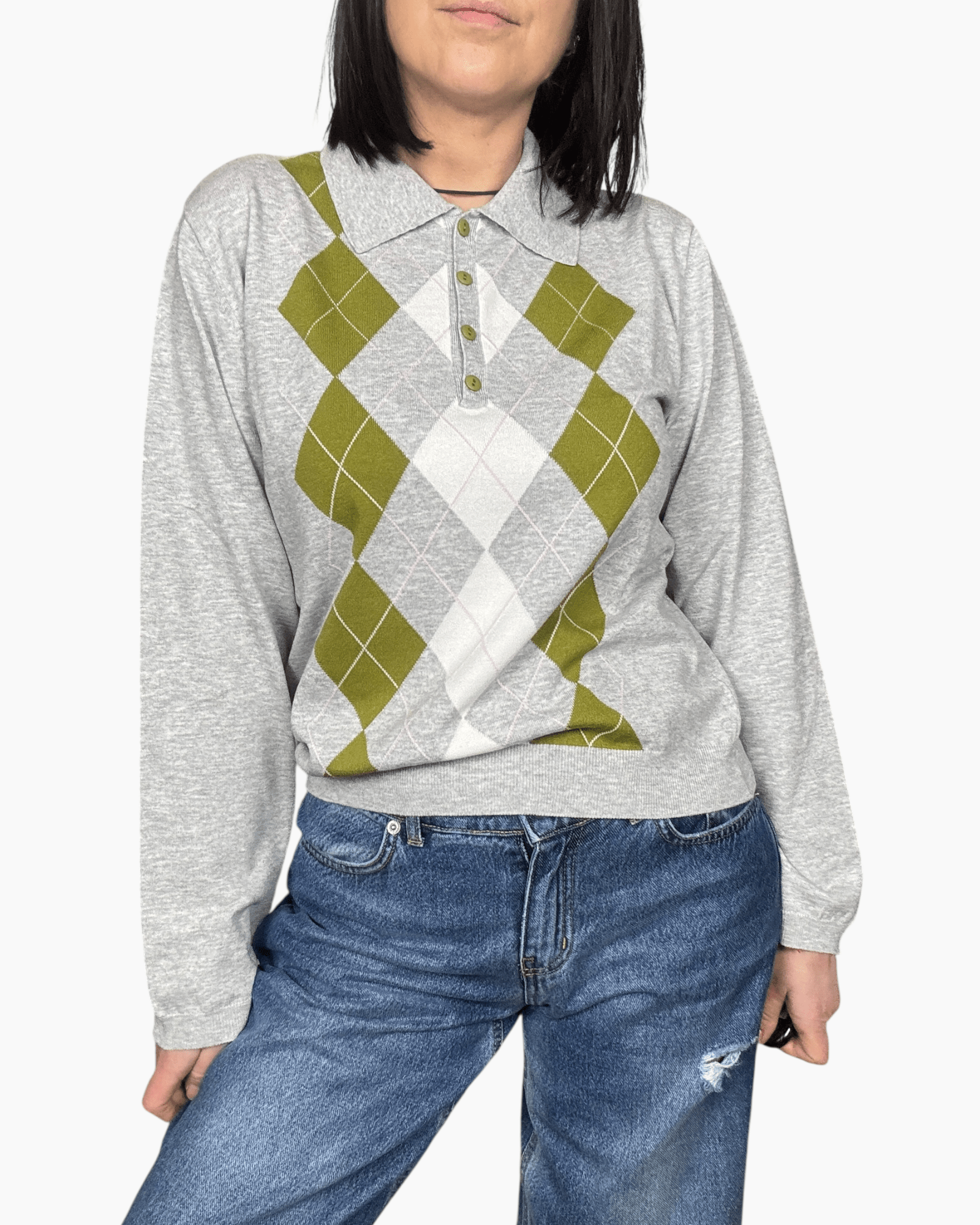 POLO A ROMBI KONTATTO - XE BLU ABBIGLIAMENTO