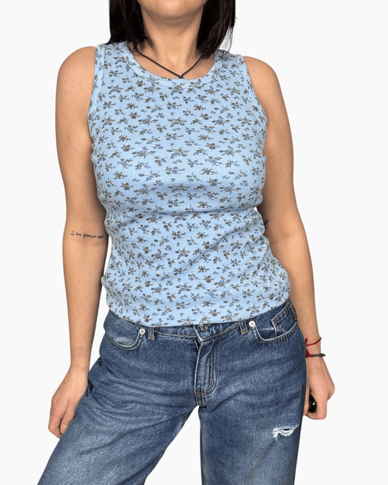 TOP A FIORI SUSY MIX - XE BLU ABBIGLIAMENTO