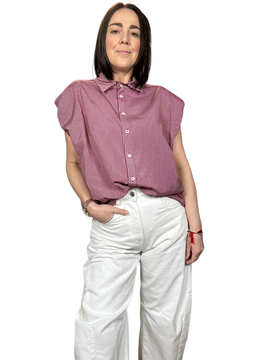 CAMICIA RIGATA CON OVATTA HAVEONE
