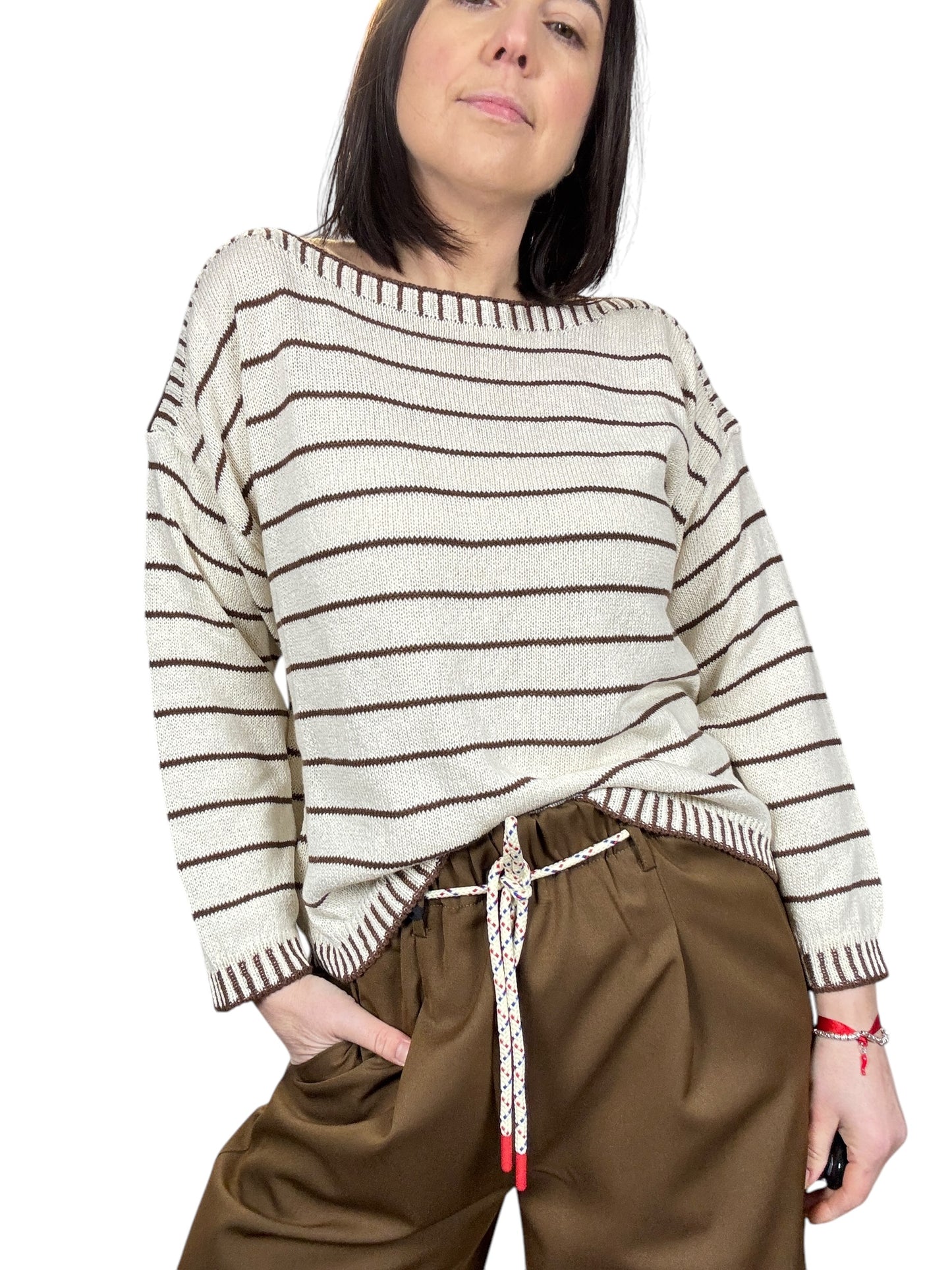 MAGLIA A RIGHE HAVEONE