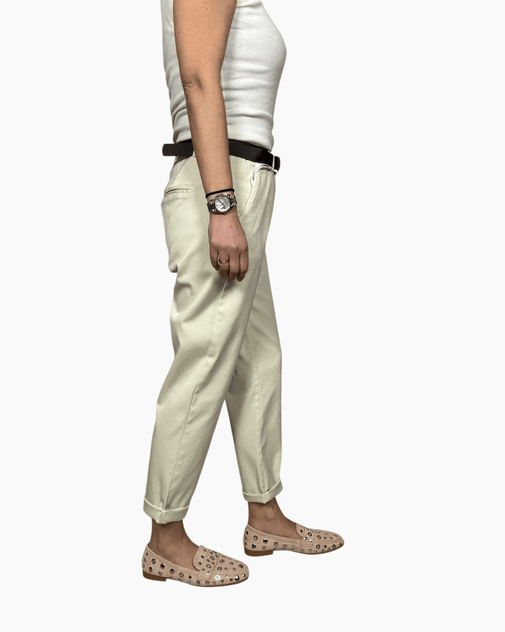 PANTALONE A GAMBA ASCIUTTA SUSY MIX - XE BLU ABBIGLIAMENTO