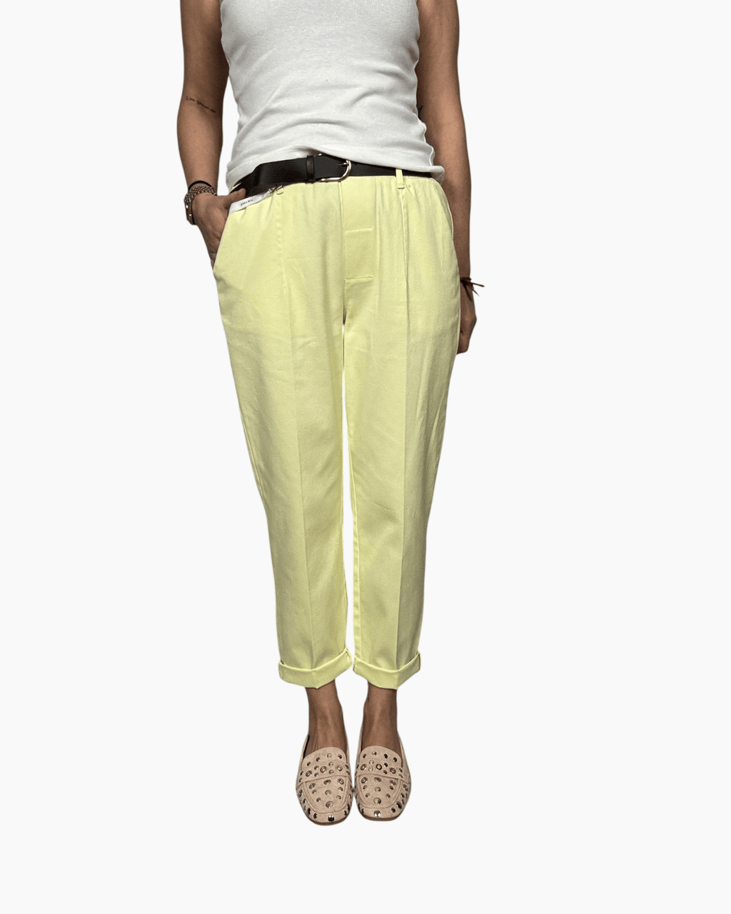 PANTALONE A GAMBA ASCIUTTA SUSY MIX - XE BLU ABBIGLIAMENTO