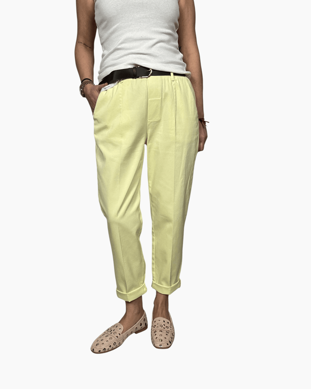 PANTALONE A GAMBA ASCIUTTA SUSY MIX - XE BLU ABBIGLIAMENTO