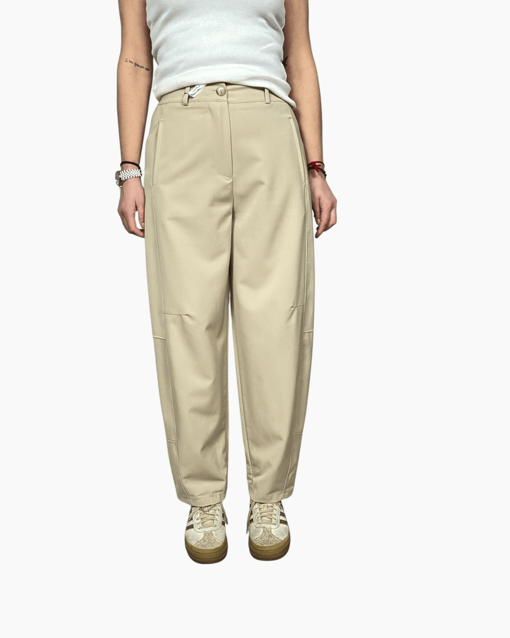 PANTALONE BALOON SUSY MIX - XE BLU ABBIGLIAMENTO