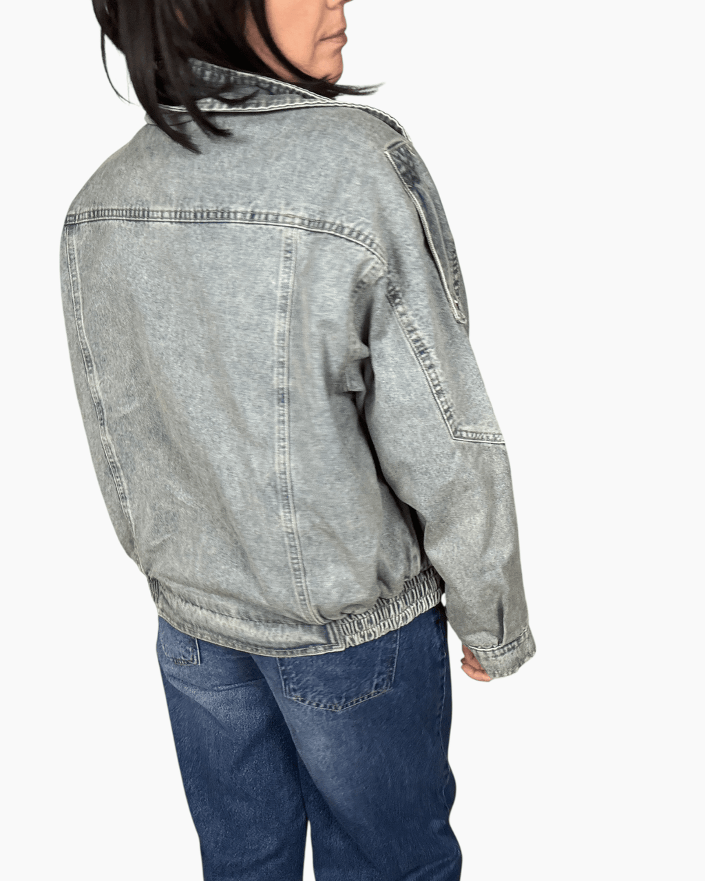 CHIODO IN JEANS SUSY MIX - XE BLU ABBIGLIAMENTO