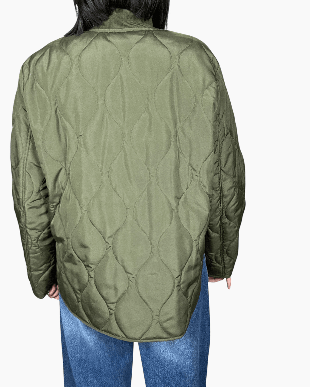 GIUBBINO TRAPUNTATO LUNGO SUSY MIX - XE BLU ABBIGLIAMENTO