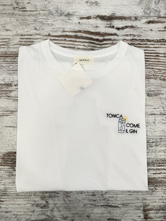 T-SHIRT TONICA COME IL GIN VICOLO