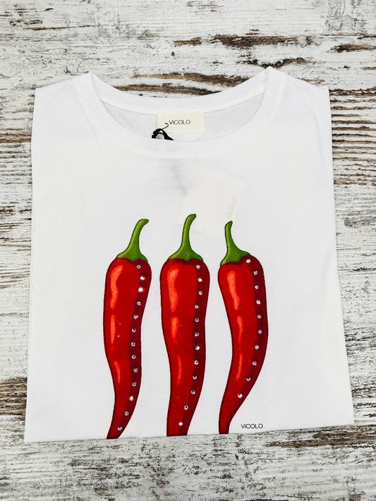 T-SHIRT PEPERONCINI VICOLO