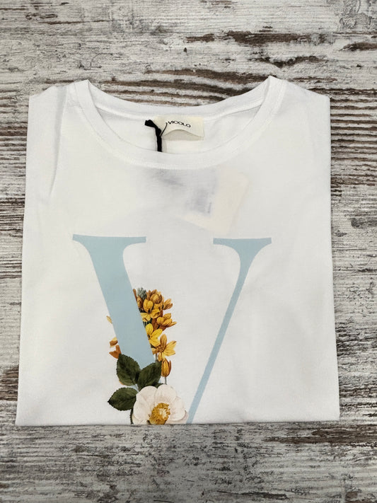 T-SHIRT LOGO + FIORI VICOLO