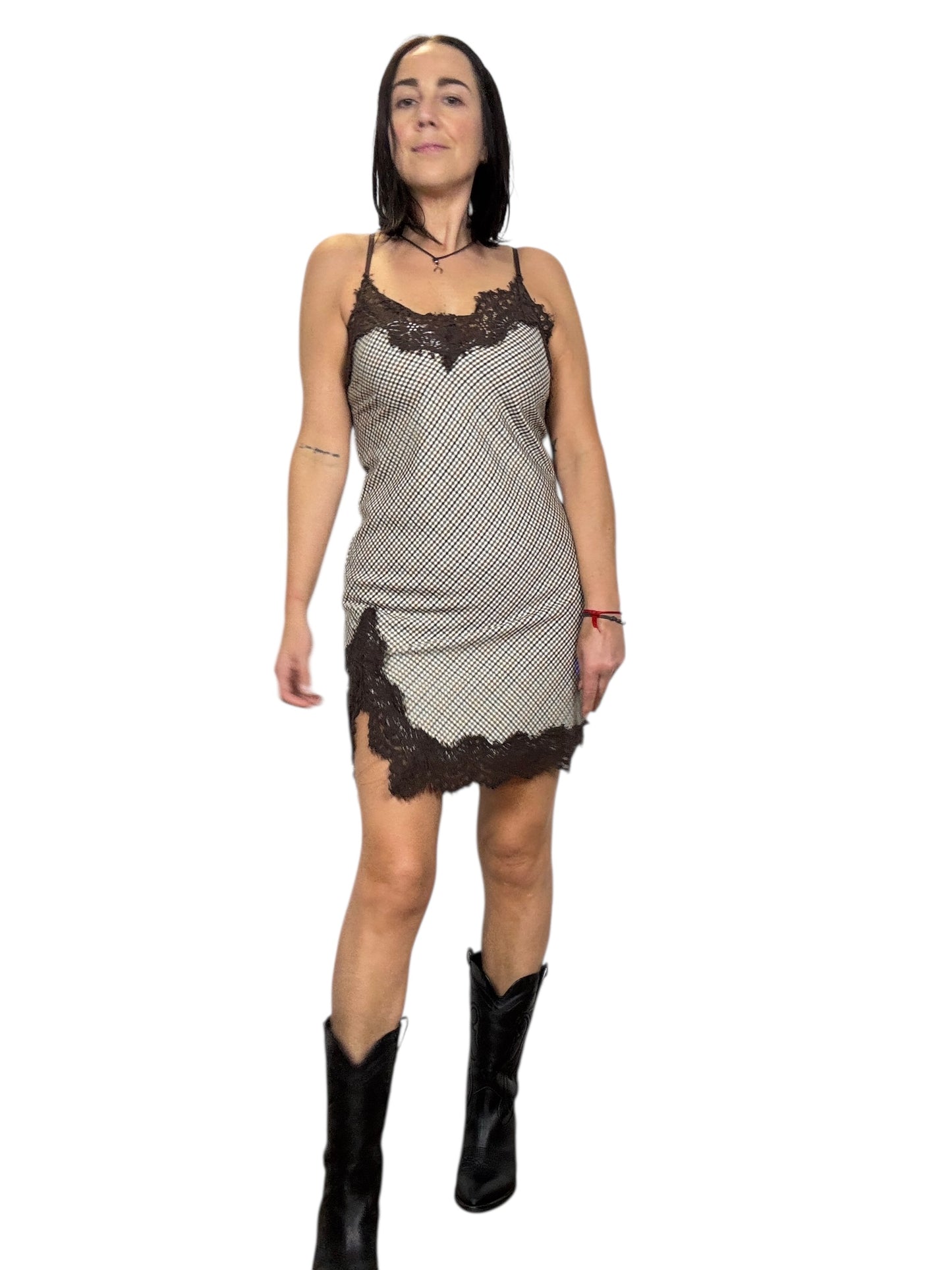 ABITO A SOTTOVESTE CHECK HAVEONE