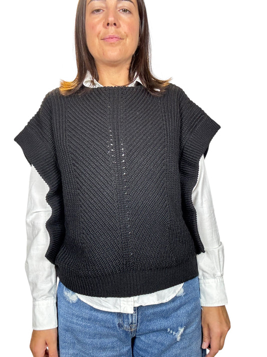 GILET CUCITURA TENSIONE IN