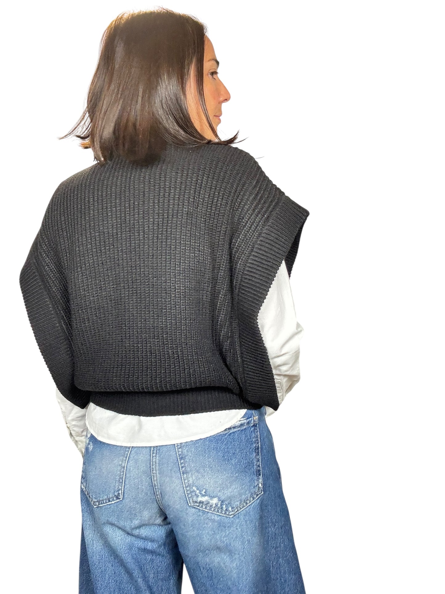 GILET CUCITURA TENSIONE IN