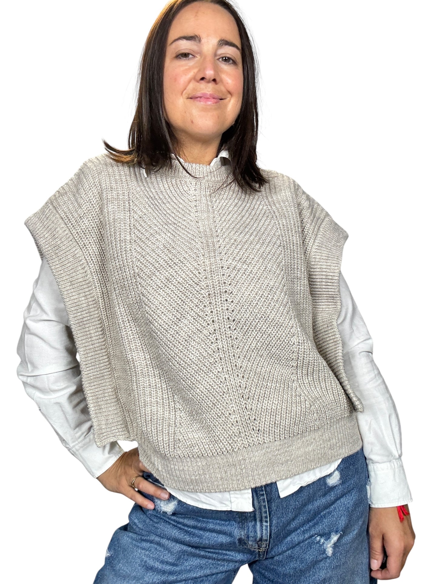 GILET CUCITURA TENSIONE IN