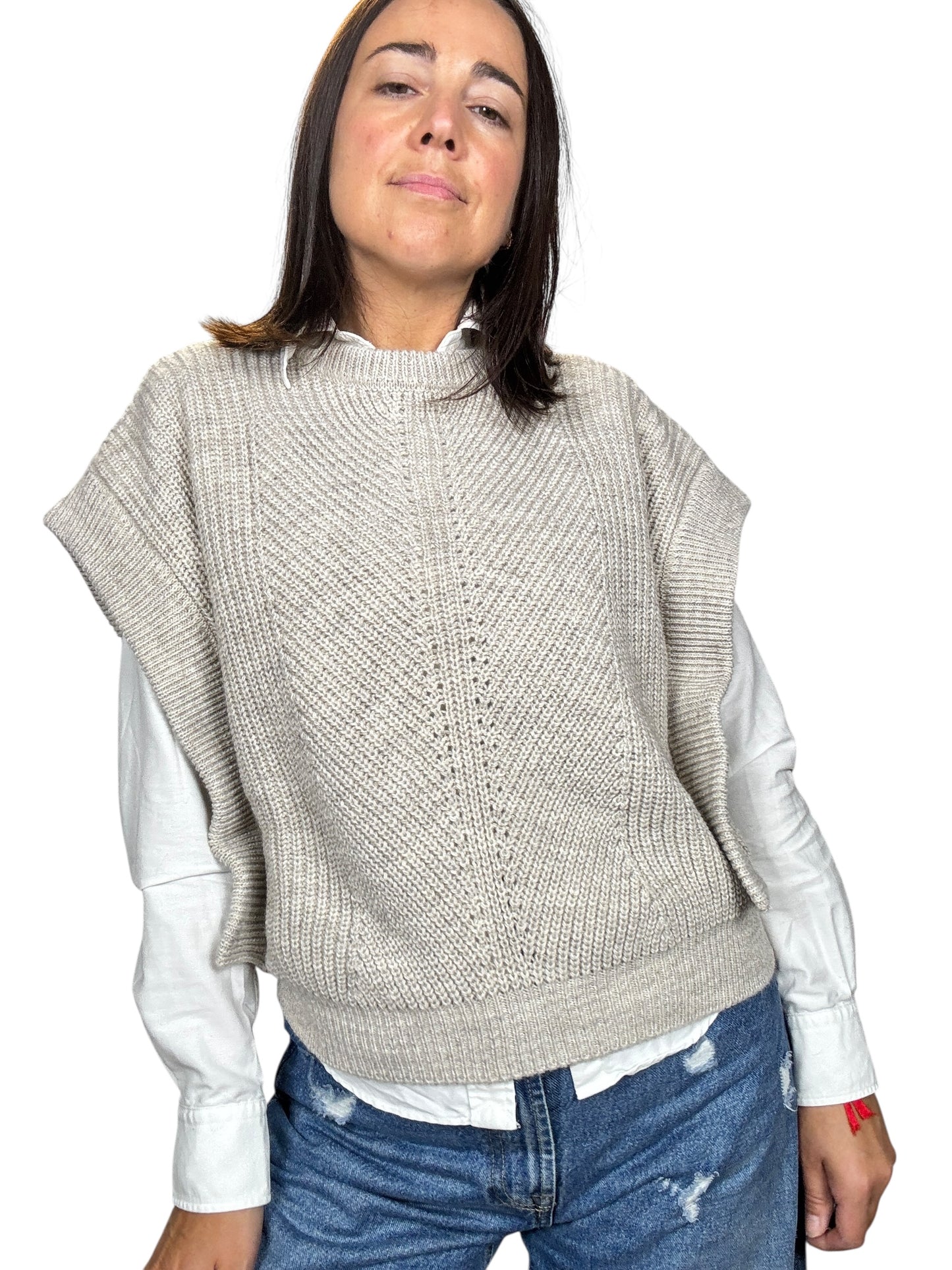 GILET CUCITURA TENSIONE IN