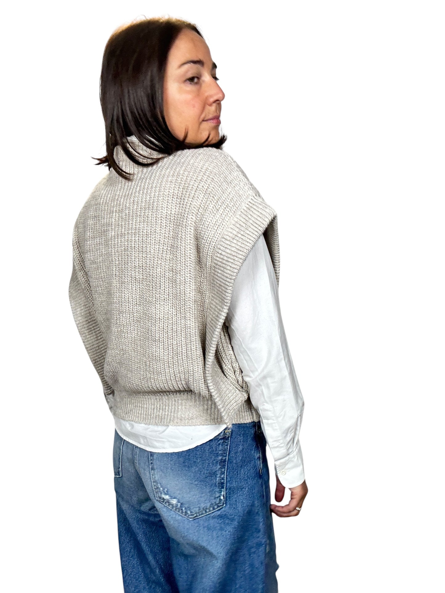 GILET CUCITURA TENSIONE IN