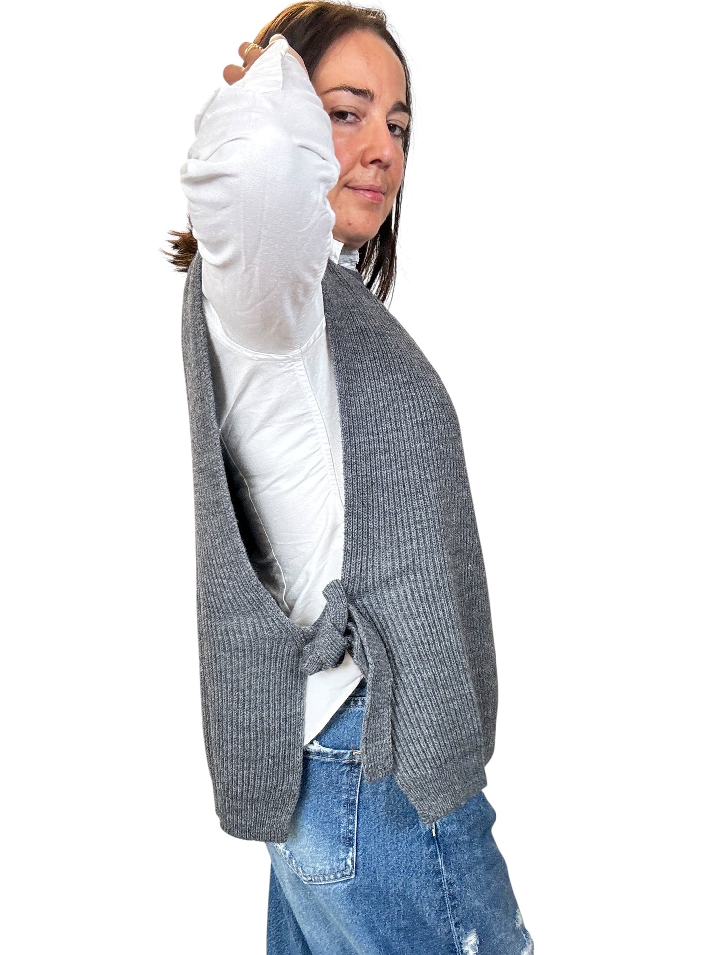 GILET ALLACCIATO TENSIONE IN