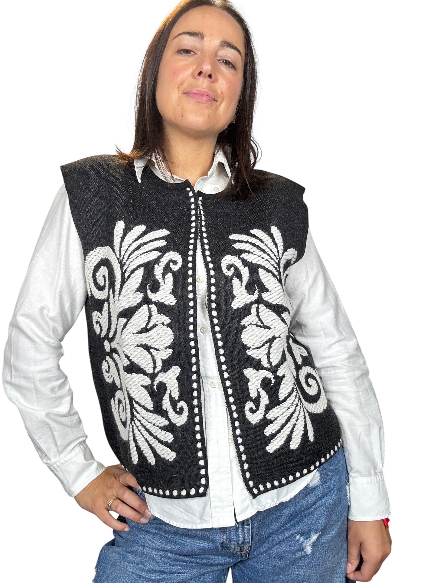 GILET A FANTASIA TENSIONE IN