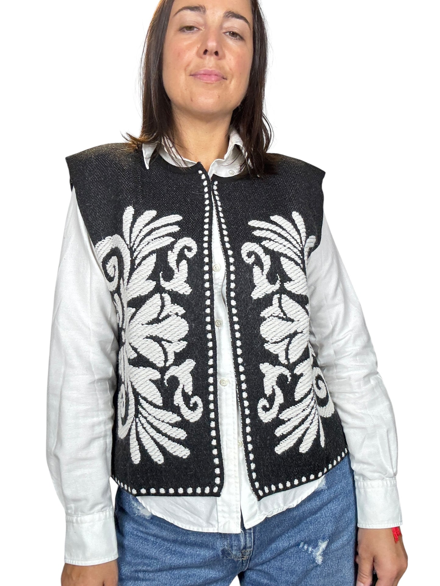 GILET A FANTASIA TENSIONE IN
