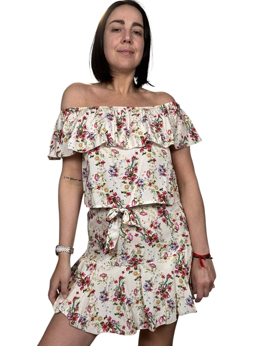 BLUSA CROPPED A FIORI SUSY MIX