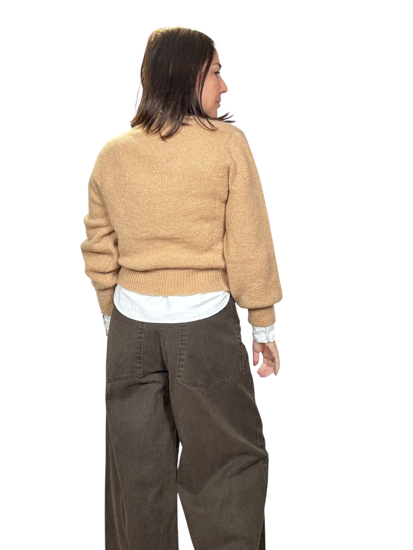 MAGLIA GIROCOLLO IN MOHAIR KONTATTO