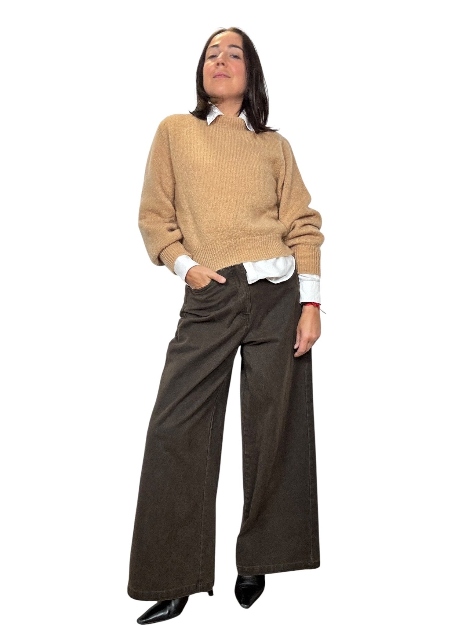 MAGLIA GIROCOLLO IN MOHAIR KONTATTO - XE BLU ABBIGLIAMENTO