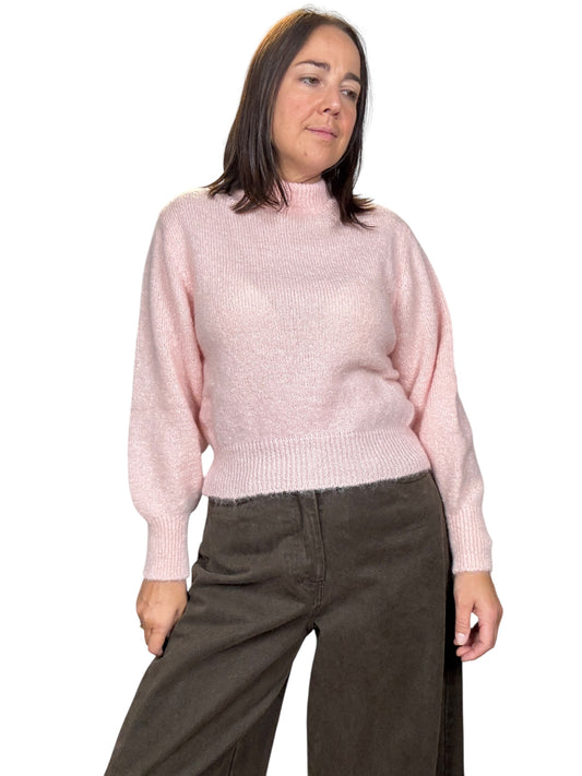 MAGLIA GIROCOLLO IN MOHAIR KONTATTO