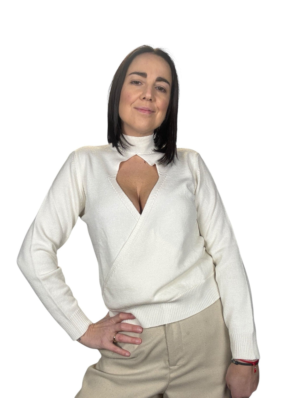 MAGLIA OBLO' SUSY MIX - XE BLU ABBIGLIAMENTO