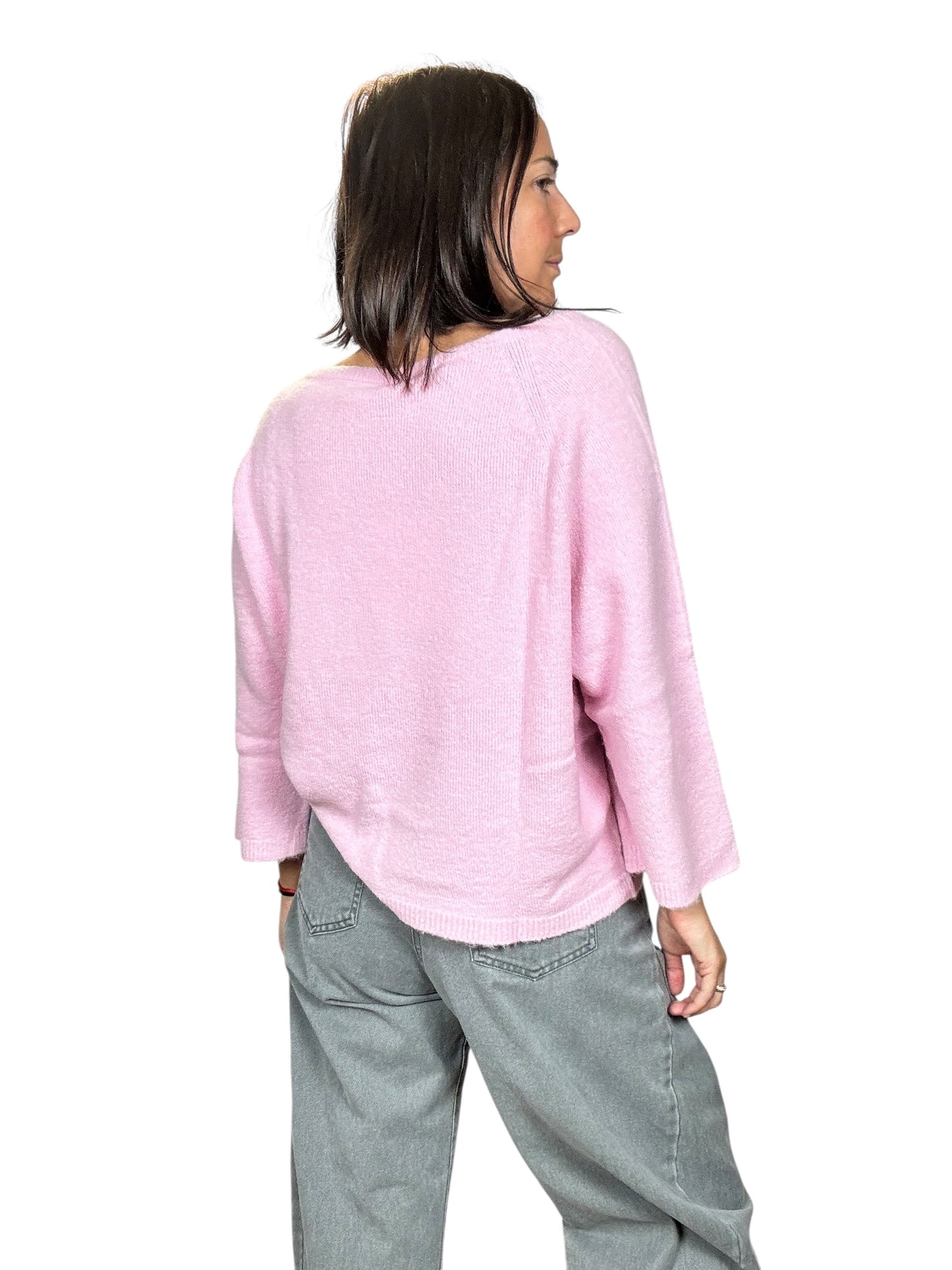 MAGLIA SCOLLO A BARCHETTA KONTATTO