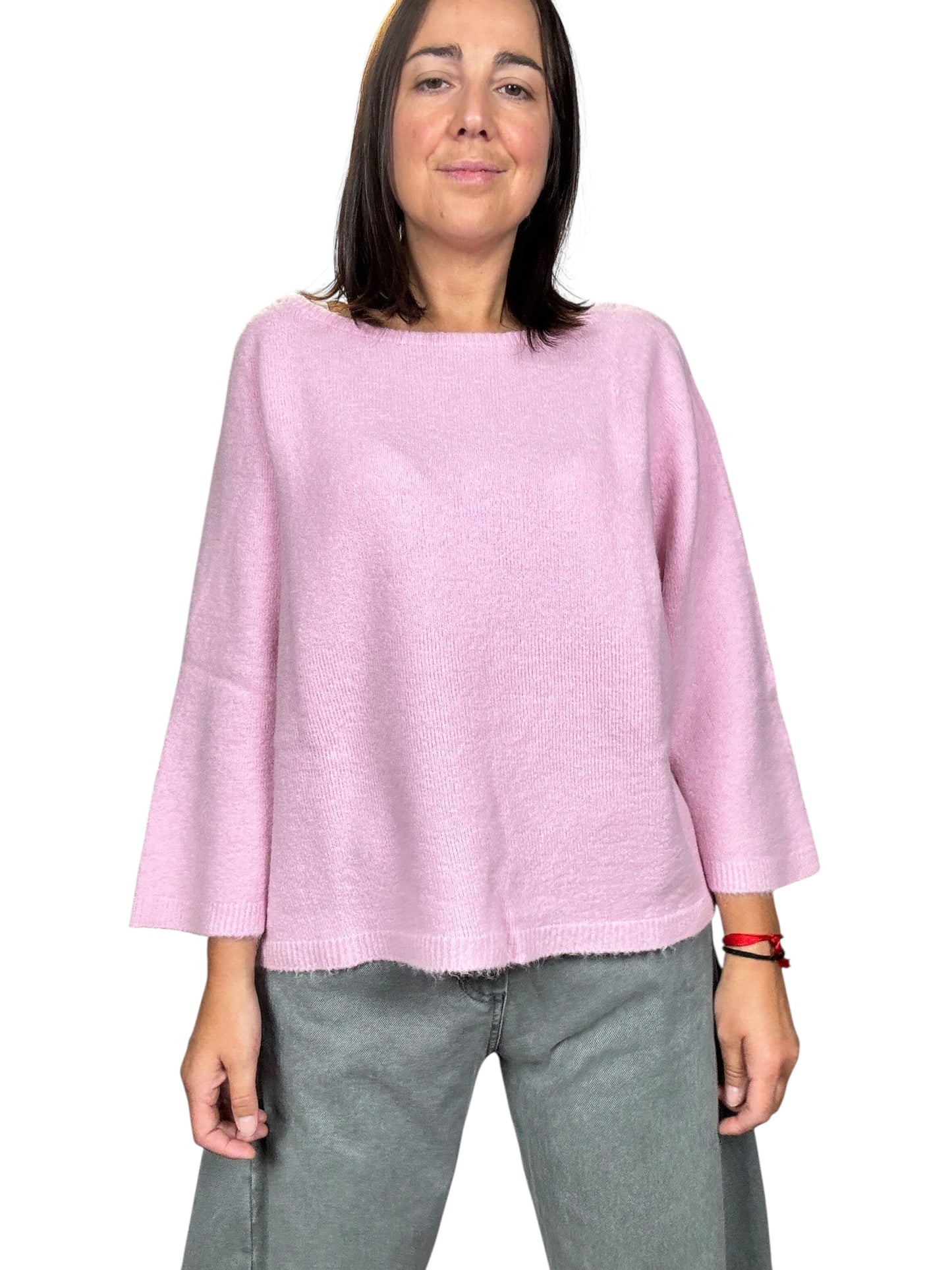 MAGLIA SCOLLO A BARCHETTA KONTATTO