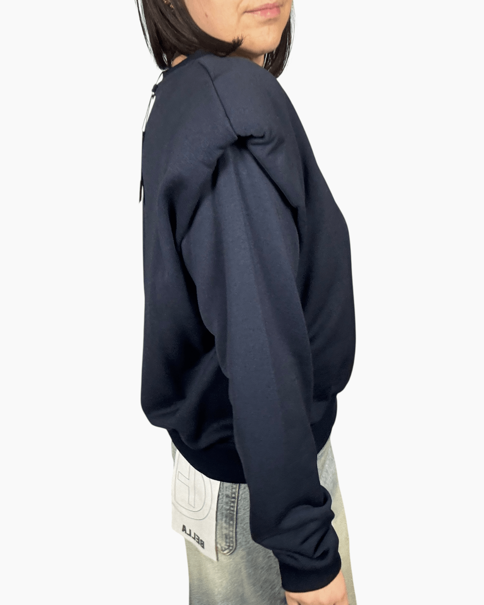 FELPA CON OVATTA DIXIE - XE BLU ABBIGLIAMENTO