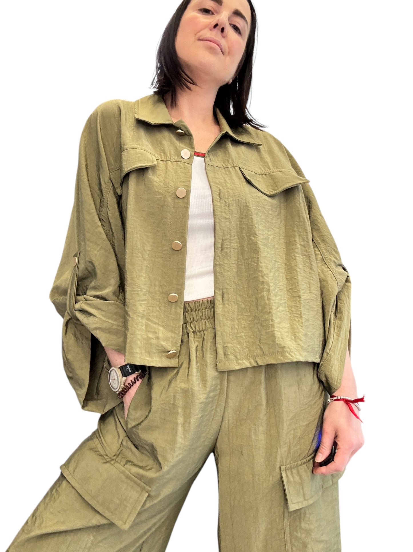 CAMICIA FLUIDA TASCHE HAVEONE