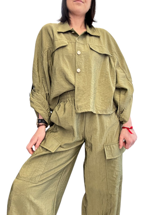 CAMICIA FLUIDA TASCHE HAVEONE