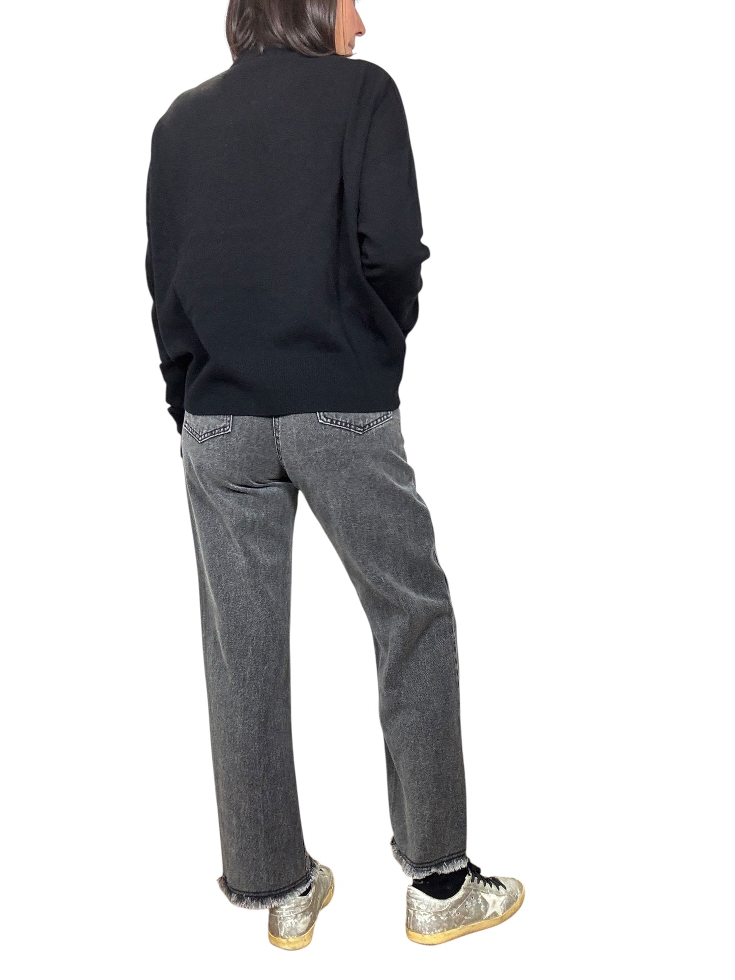 JEANS A GAMBA DRITTA TENSIONE IN