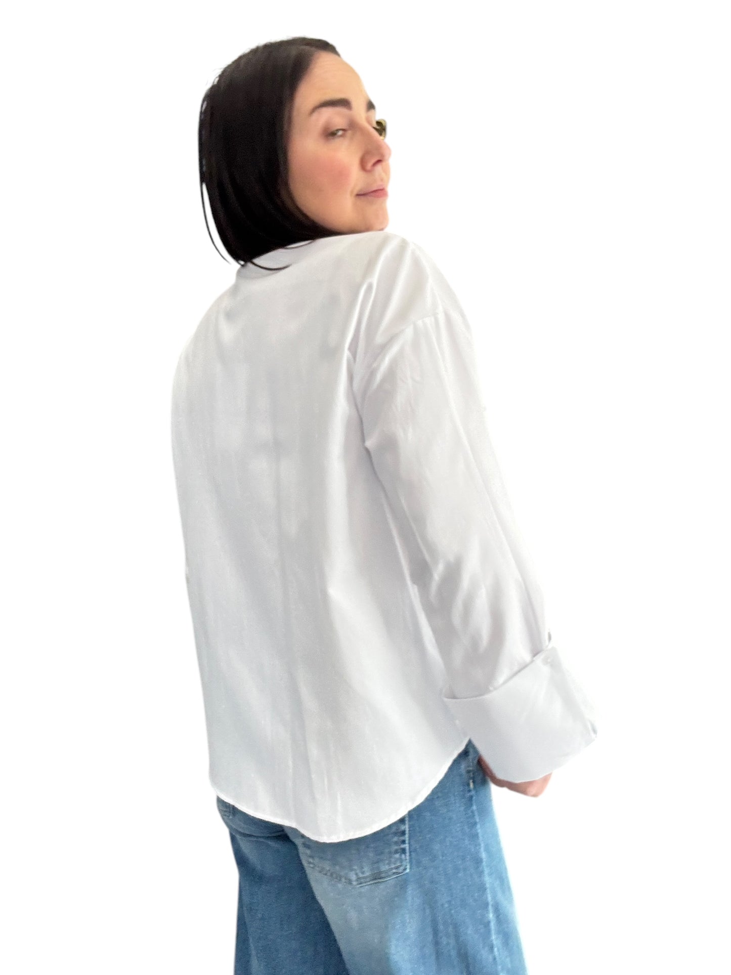 CAMICIA STRASS COLLO SUSY MIX