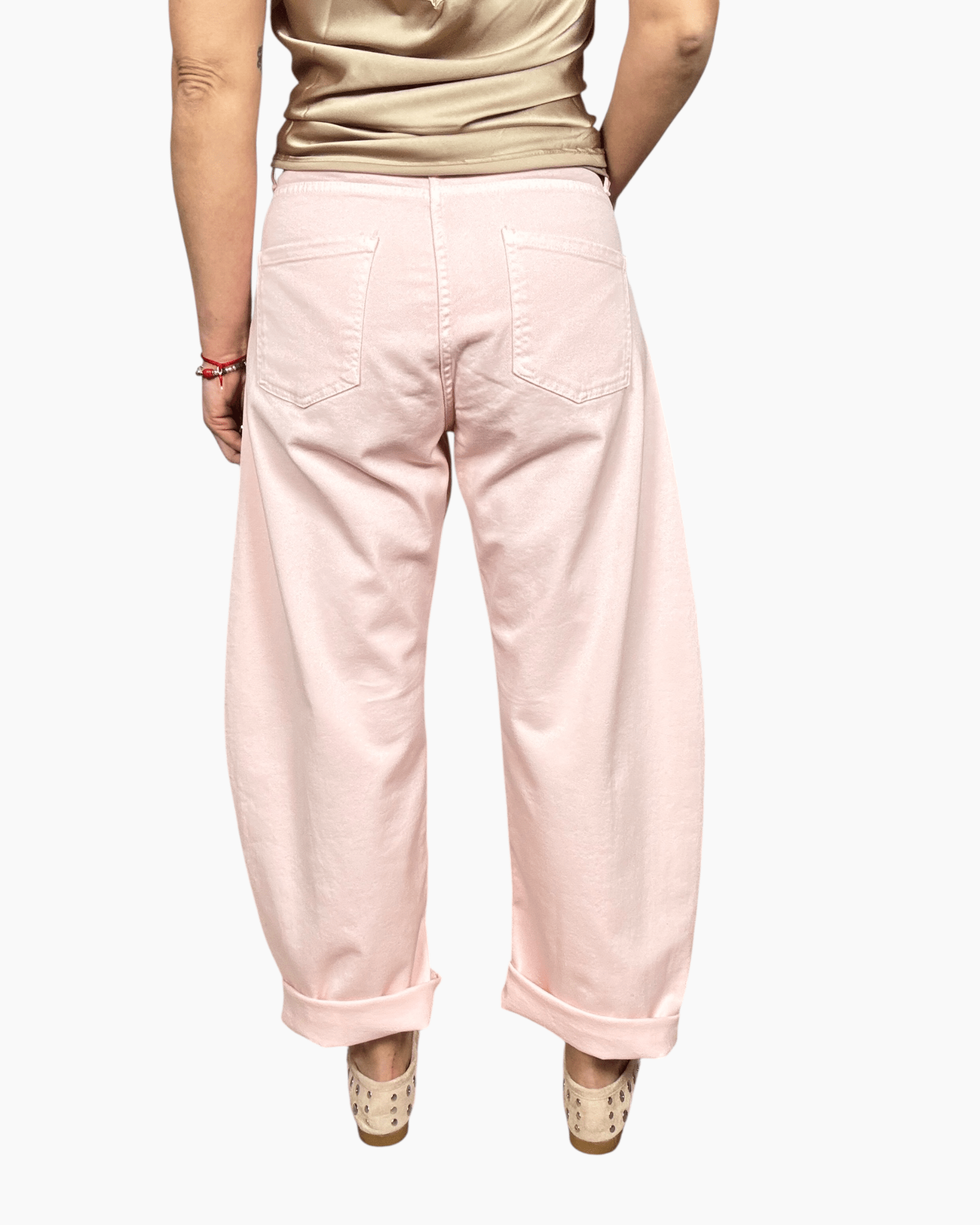 JEANS BALOON COLORATO DIXIE - XE BLU ABBIGLIAMENTO