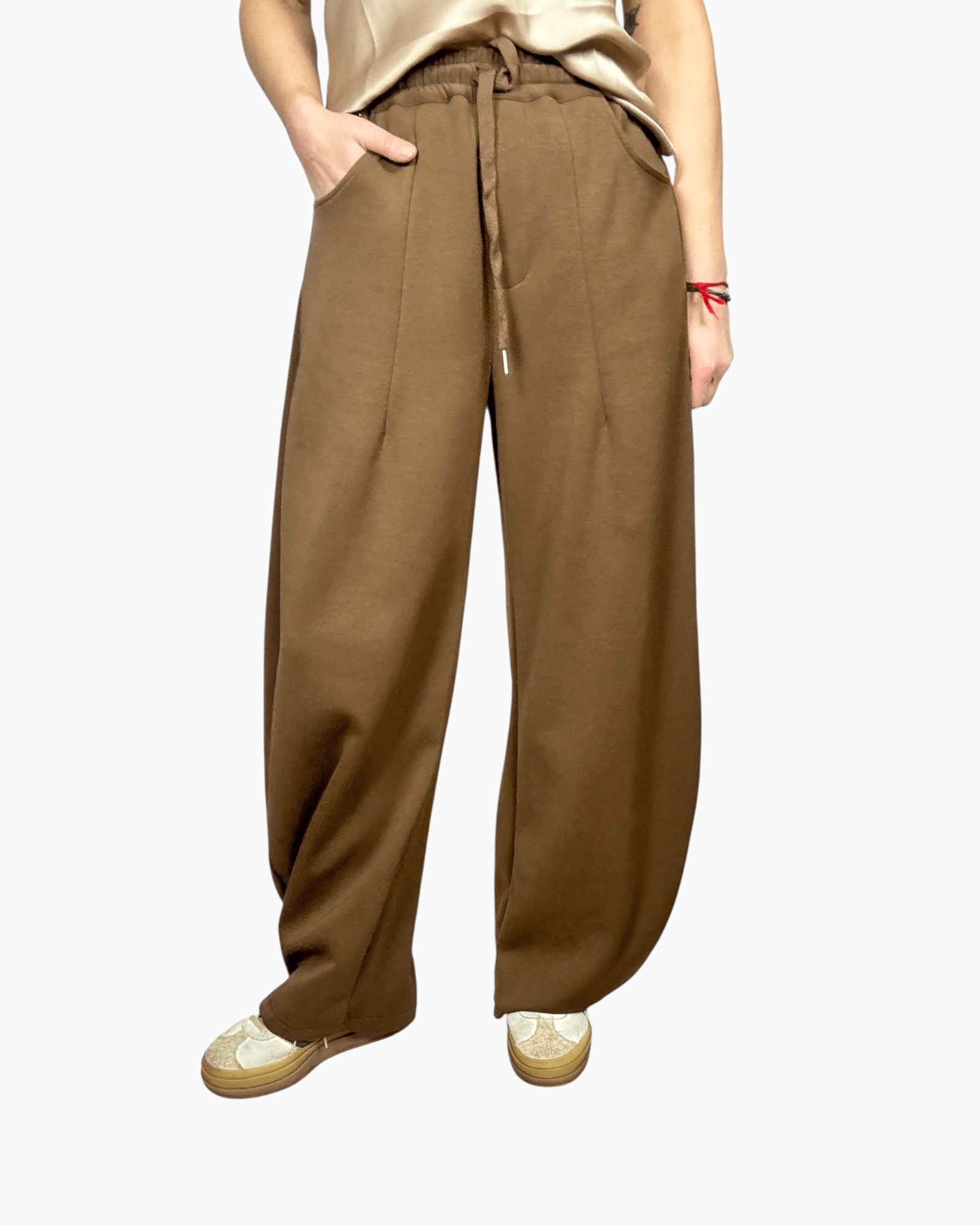 PANTALONE BALOON IN FELPA DIXIE - XE BLU ABBIGLIAMENTO