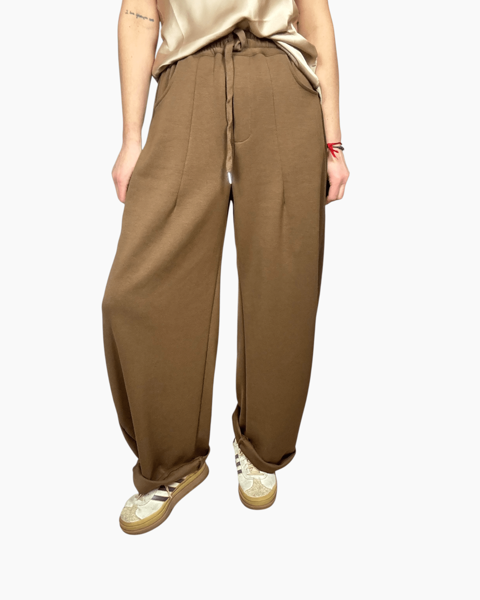 PANTALONE BALOON IN FELPA DIXIE - XE BLU ABBIGLIAMENTO