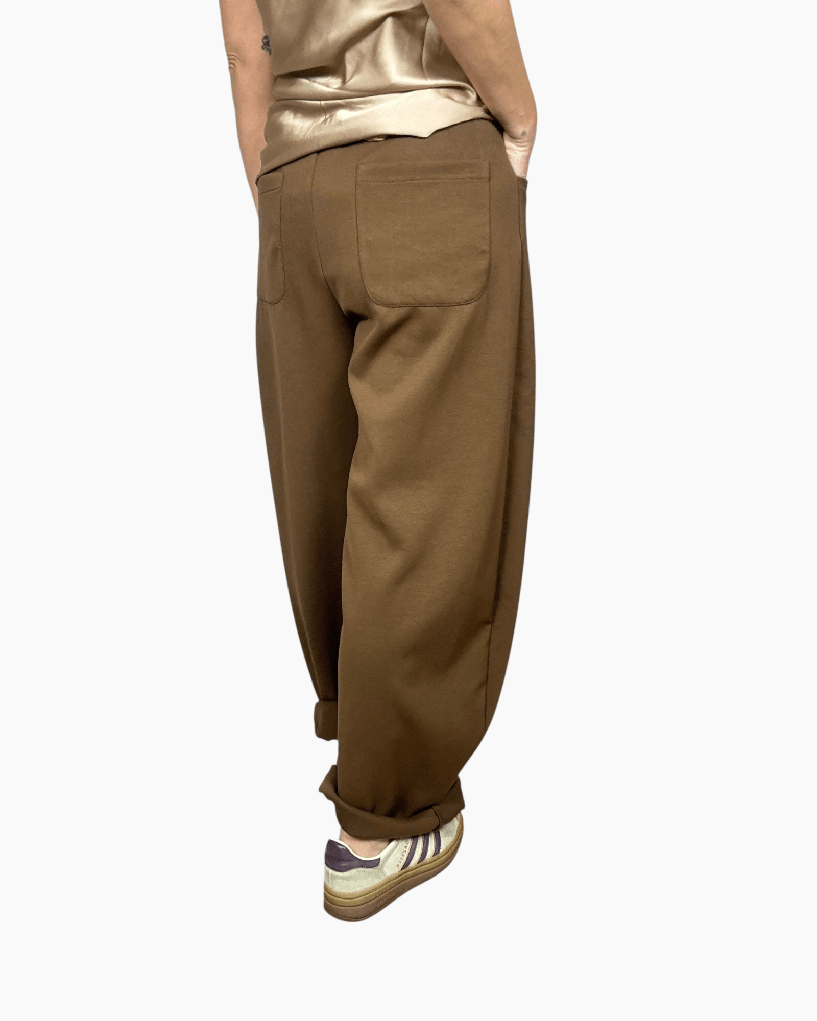 PANTALONE BALOON IN FELPA DIXIE - XE BLU ABBIGLIAMENTO