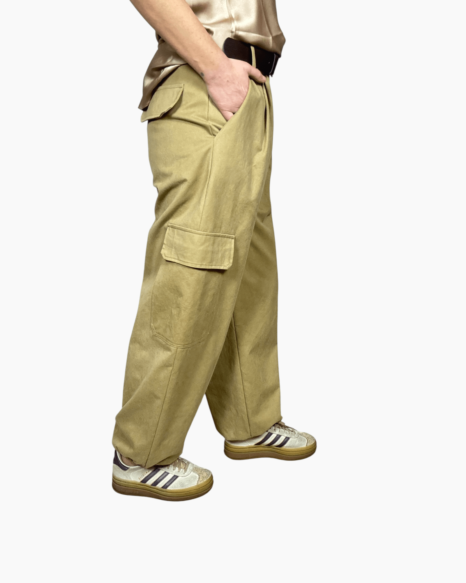 PANTALONE CON TASCONI VICOLO - XE BLU ABBIGLIAMENTO