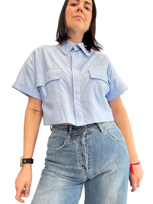 CAMICIA CROPPED TASCHE SUSY MIX