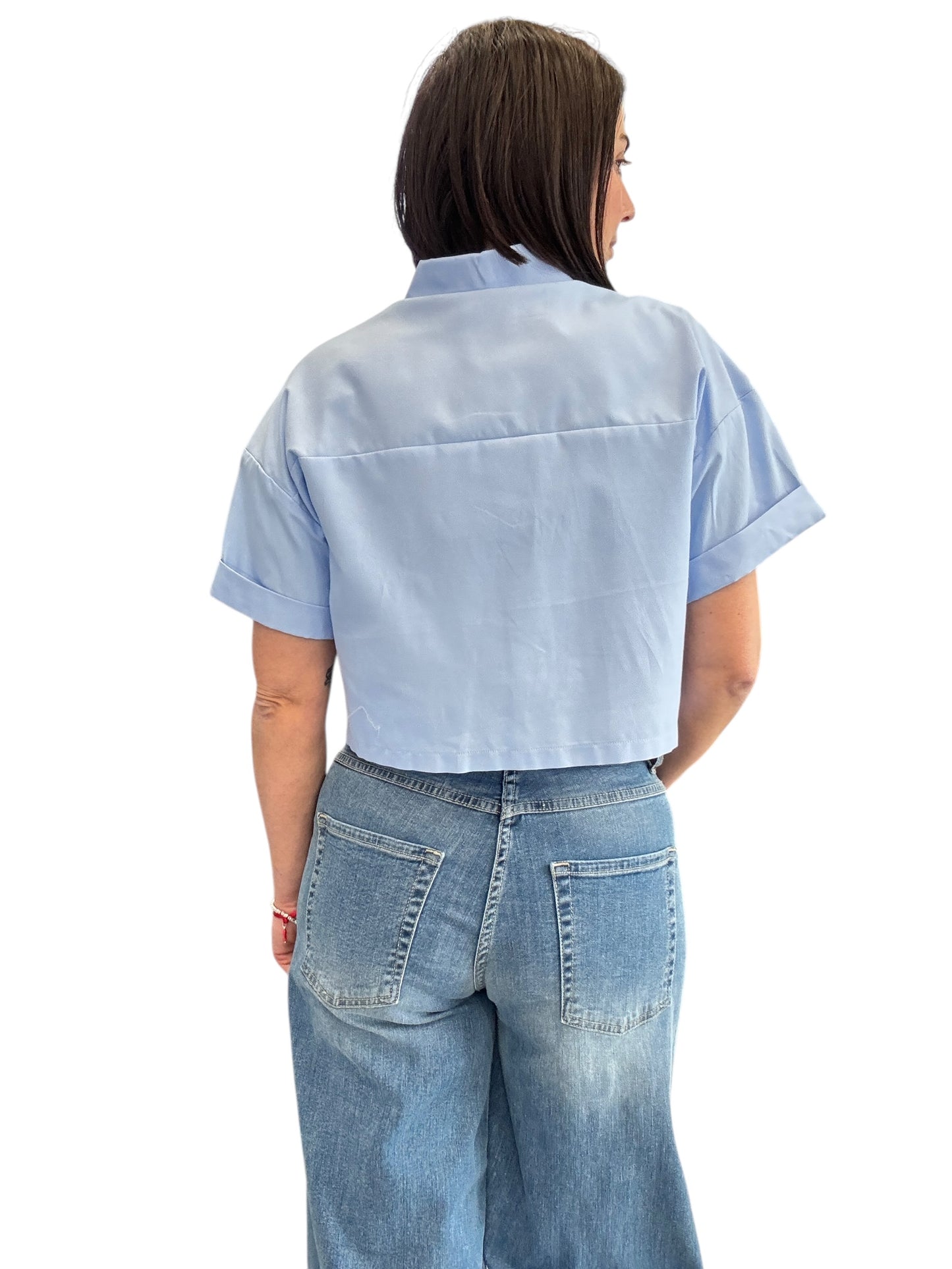 CAMICIA CROPPED TASCHE SUSY MIX